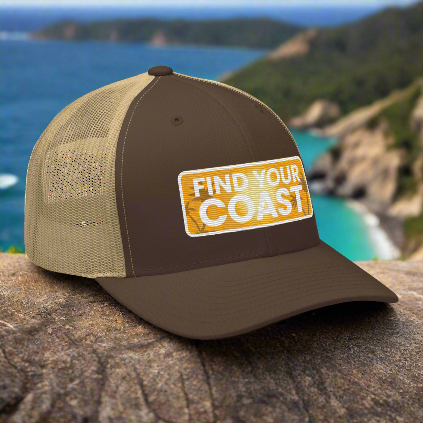 Find Your CoastĀ® Scenic Trucker Hats