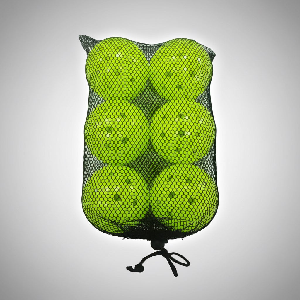 PRIMLAY Outdoor Pickleball Balls – 40-Hole Competition Balls (12 Pack)