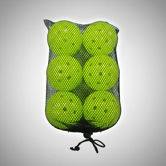 PRIMLAY Outdoor Pickleball Balls – 40-Hole Competition Balls (12 Pack)