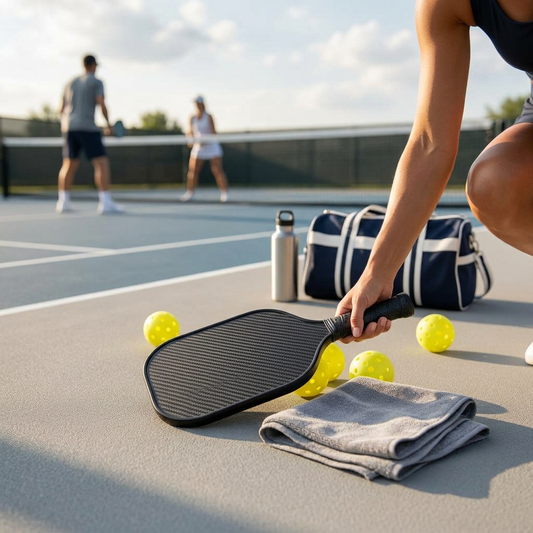 PRIMLAY 3K Carbon Fiber Pickleball Paddle – Thermoformed Gen4 16mm Spin & Control